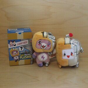 LankyBox Cyborg Foxy & Cyborg Boxy Plush